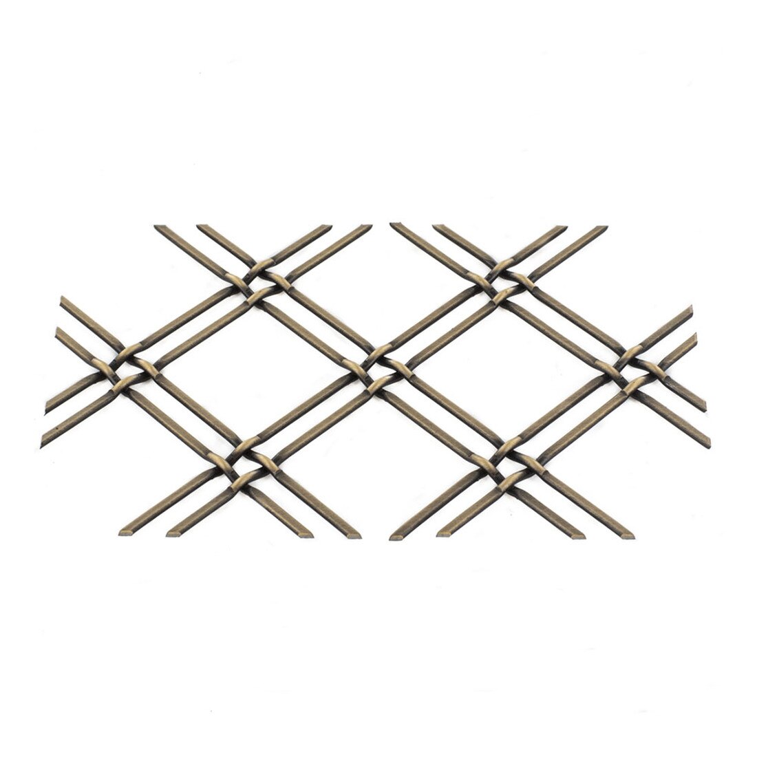 Round Flat Crimp | Woven Wire Grille | WWG-114F Series by Kent Design