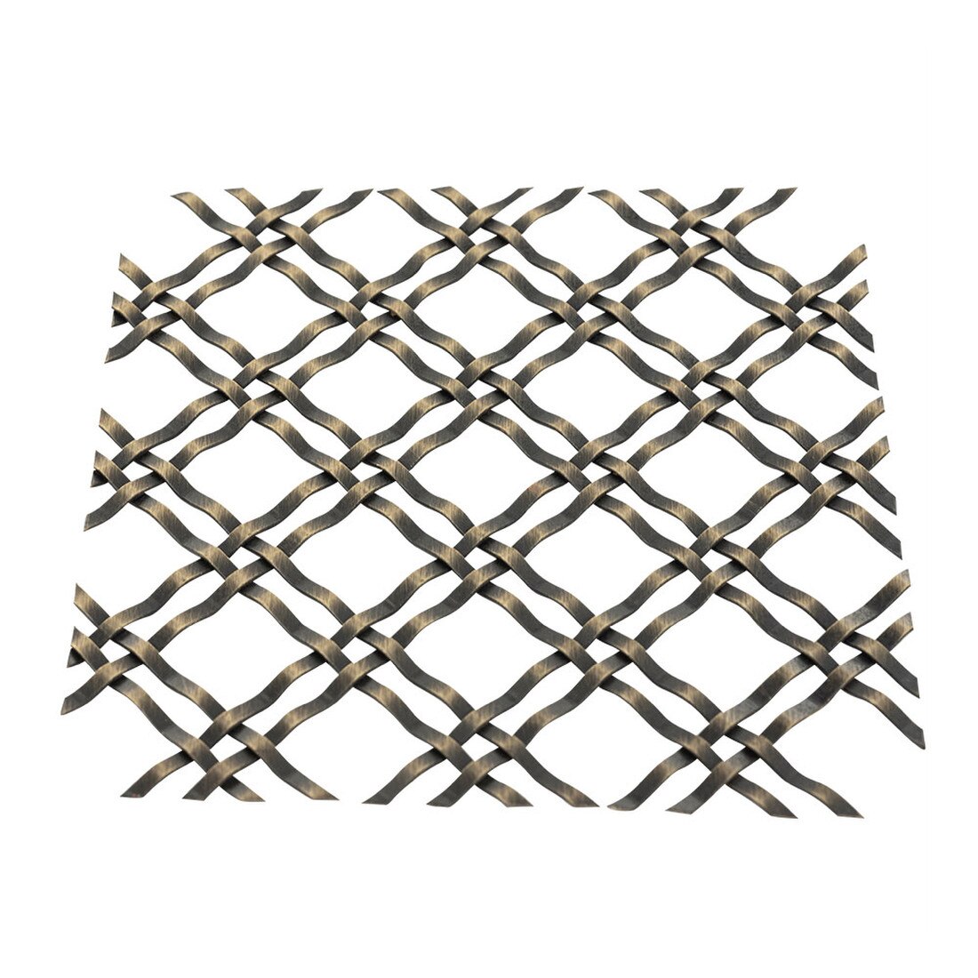 Flat Single Crimp | Woven Wire Grille | WWG-MJ09 Series by Kent Design