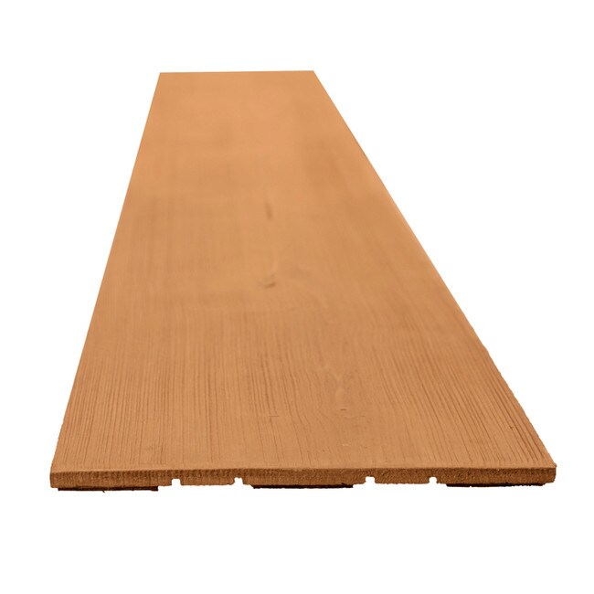 5-1/8in W x 3/16in Thick x 46-1/2in Long | Amber Finish Pine Planks | Wood Wallscapes Wallcovering