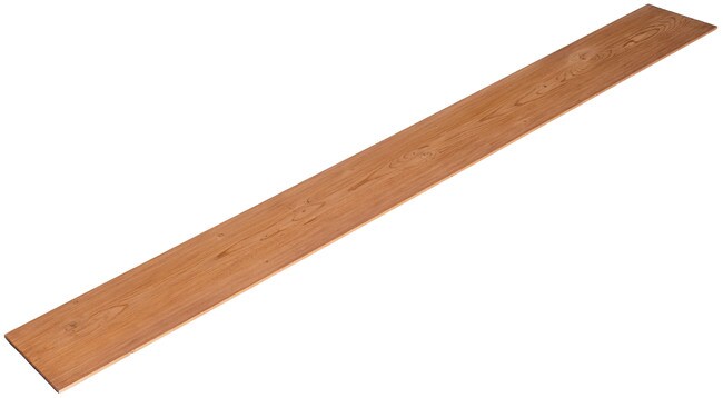 5-1/8in W x 3/16in Thick x 46-1/2in Long | Amber Finish Pine Planks | Wood Wallscapes Wallcovering