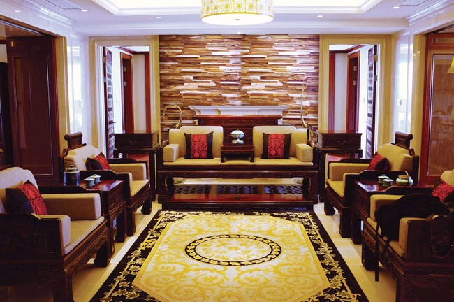 7-7/8in H x 47-1/4in W x 1/2in Thick | Acacia Solid Hardwood | 3D Wood Wallscapes Wallcovering