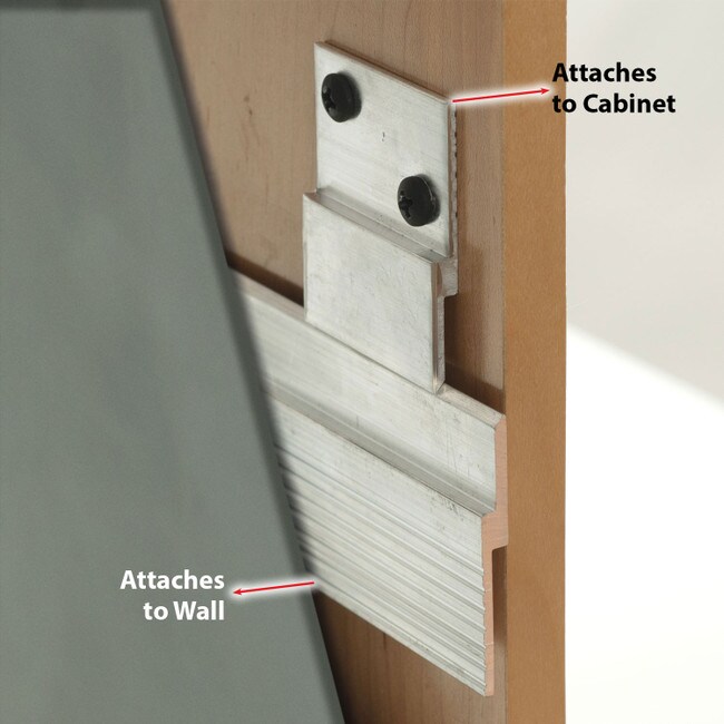 1.75in H | Mill Finish Aluminum | Z Panel Hanger