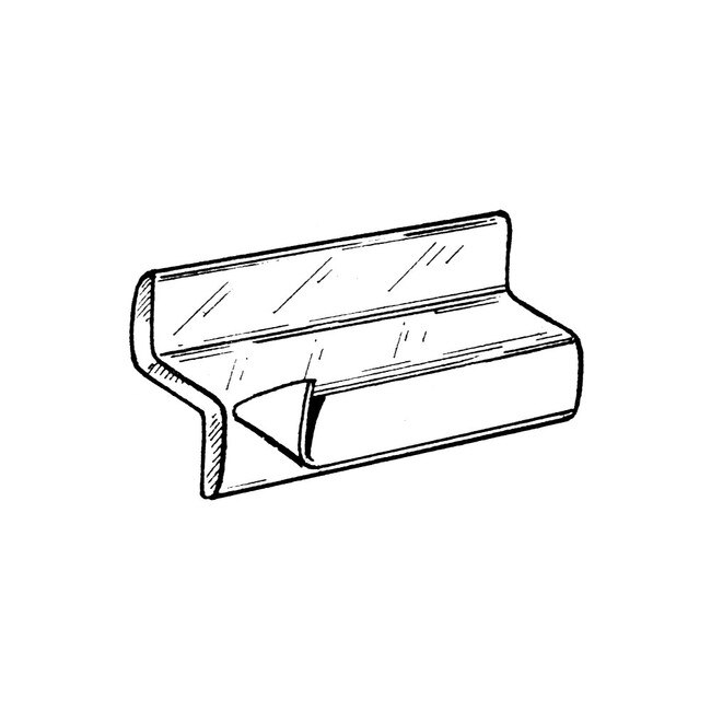 Z Bar Slatwall Adapter